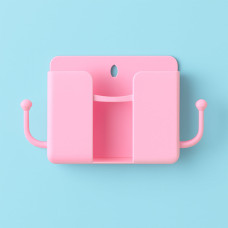 Mounted Mobile Stand & Storage Case for Remote | Wall Mounted Multi-Purpose Mobile Stand with Charging Hole – Pack of 3